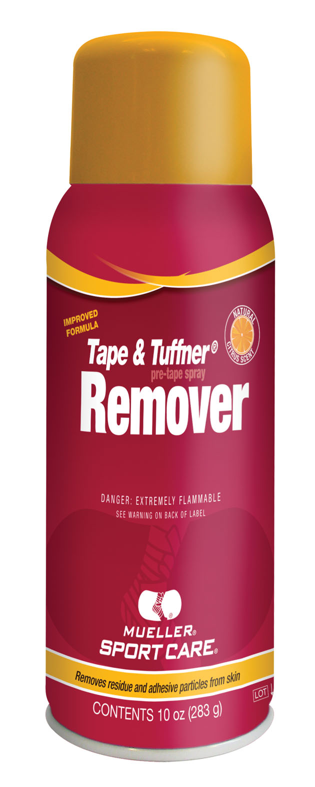 Mueller Tape und Tuffner Remover Spray